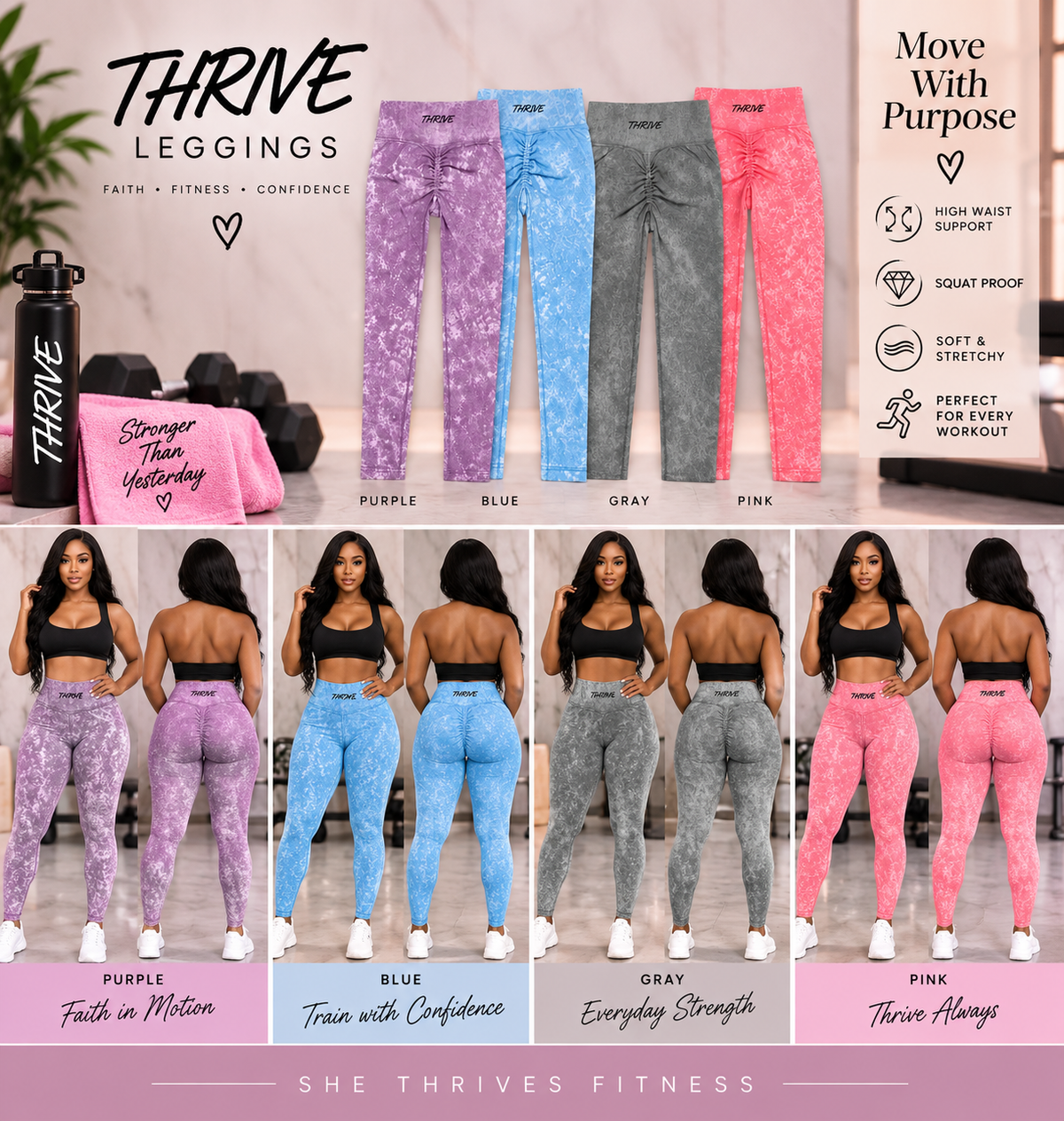 Tummy Control & Butt Lift Leggings